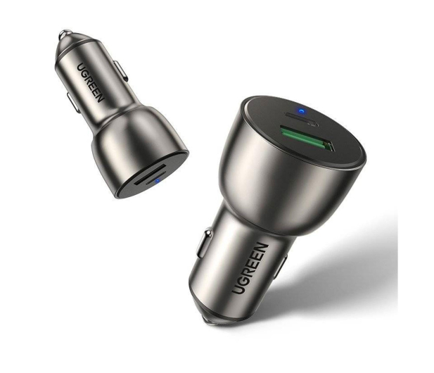 UGREEN Ładowarka samochodowa CD213 USB + USB-C 36W szara - 1488950 - zdjęcie 2